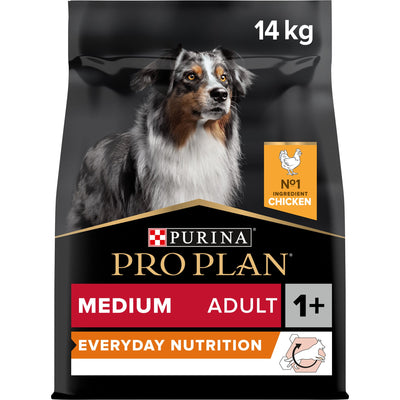 Purina Pro Plan Medium Adult, Dry Dog food with Chicken