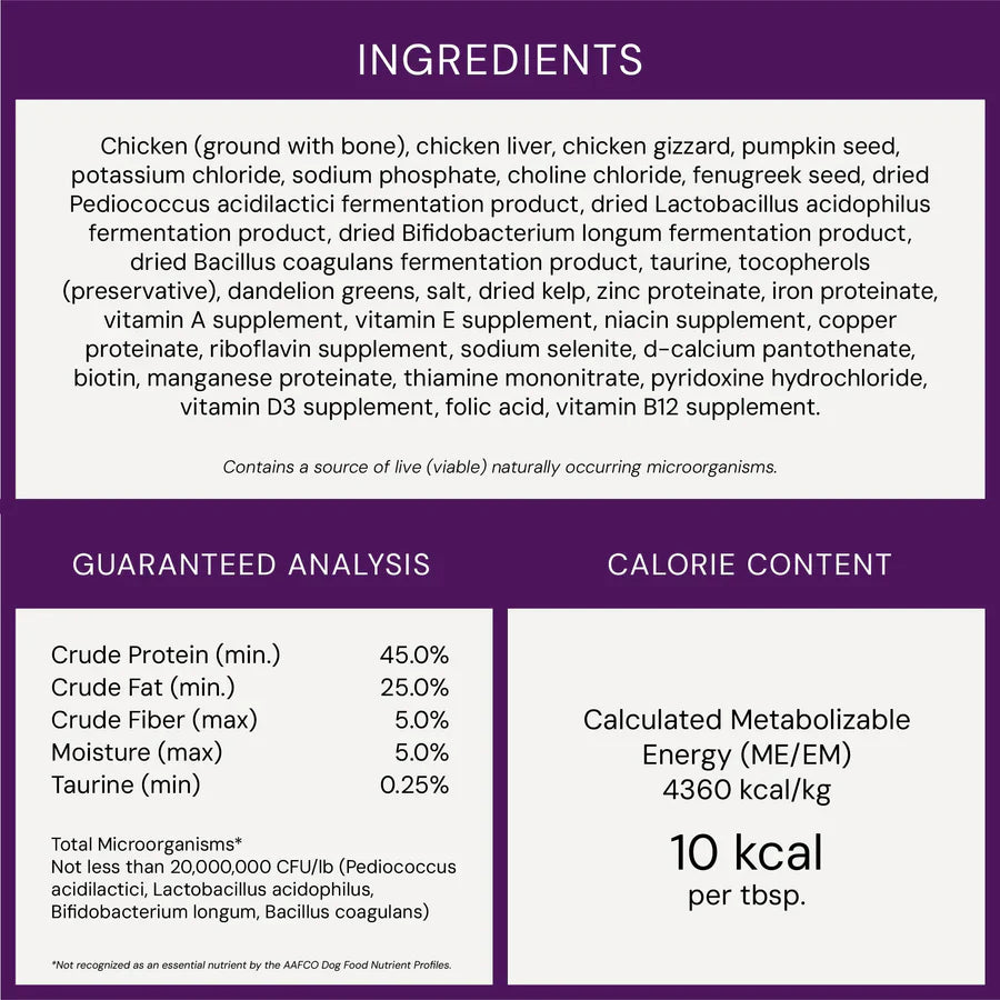 Stella & Chewys Maries Magical Dinner Dust Cat Cage Free Chicken Recipe - 7 oz