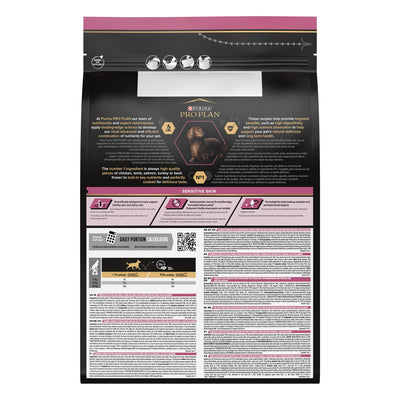 Purina Pro Plan Sensitive Skin Small and Mini Adult, Dry Dog food with Salmon, 3 kg