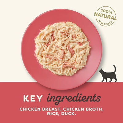 Applaws Chicken Breast with Duck in Broth Wet Cat Food 60g Pot
