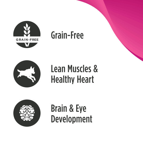 Nulo Puppy Grain-Free Chicken, Salmon, & Lentils 369g Can