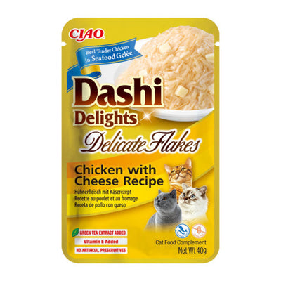 Inaba Dashi Delights Delicate Flakes Chicken with Cheese Recipe - 40g