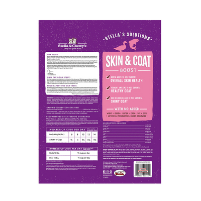 Stella & Chewys Skin & Coat Boost Duck & Salmon Recipe - 7.5oz