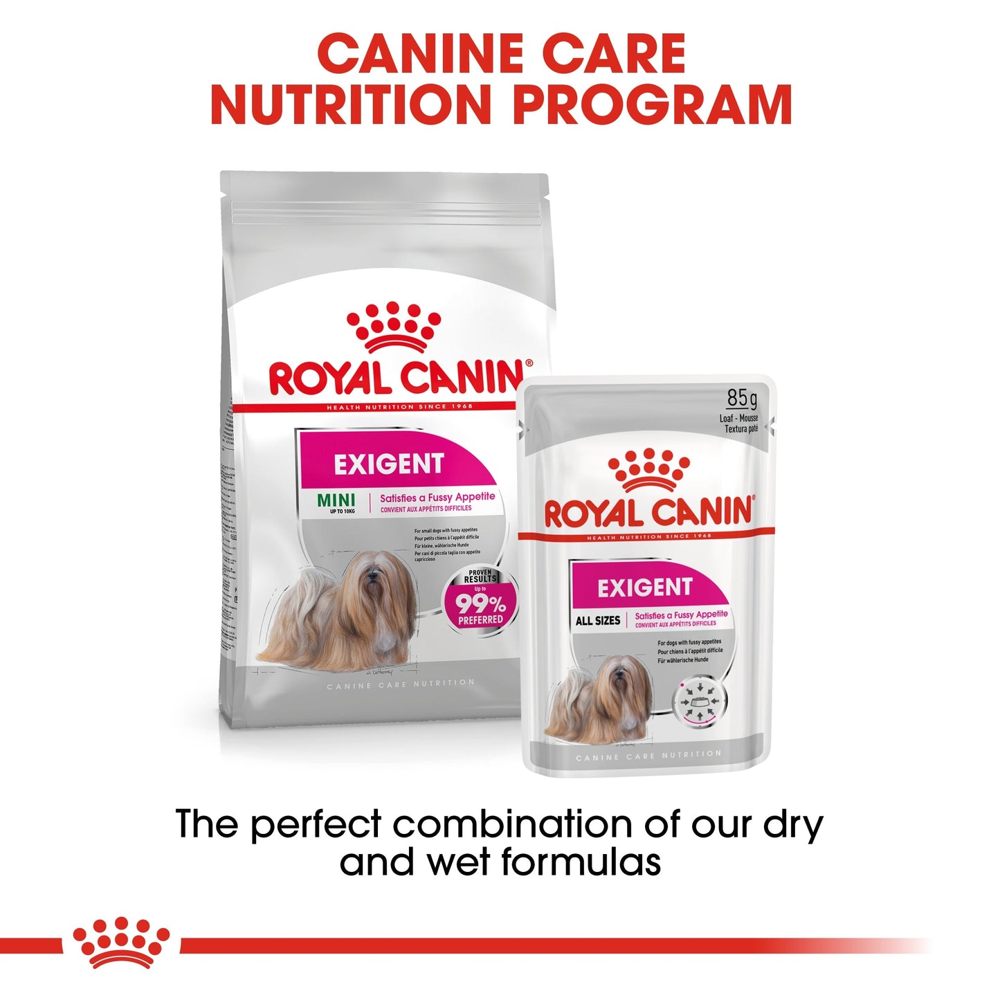 Royal Canin Canine Care Nutrition Exigent (Dog Wet Food - Pouches)
