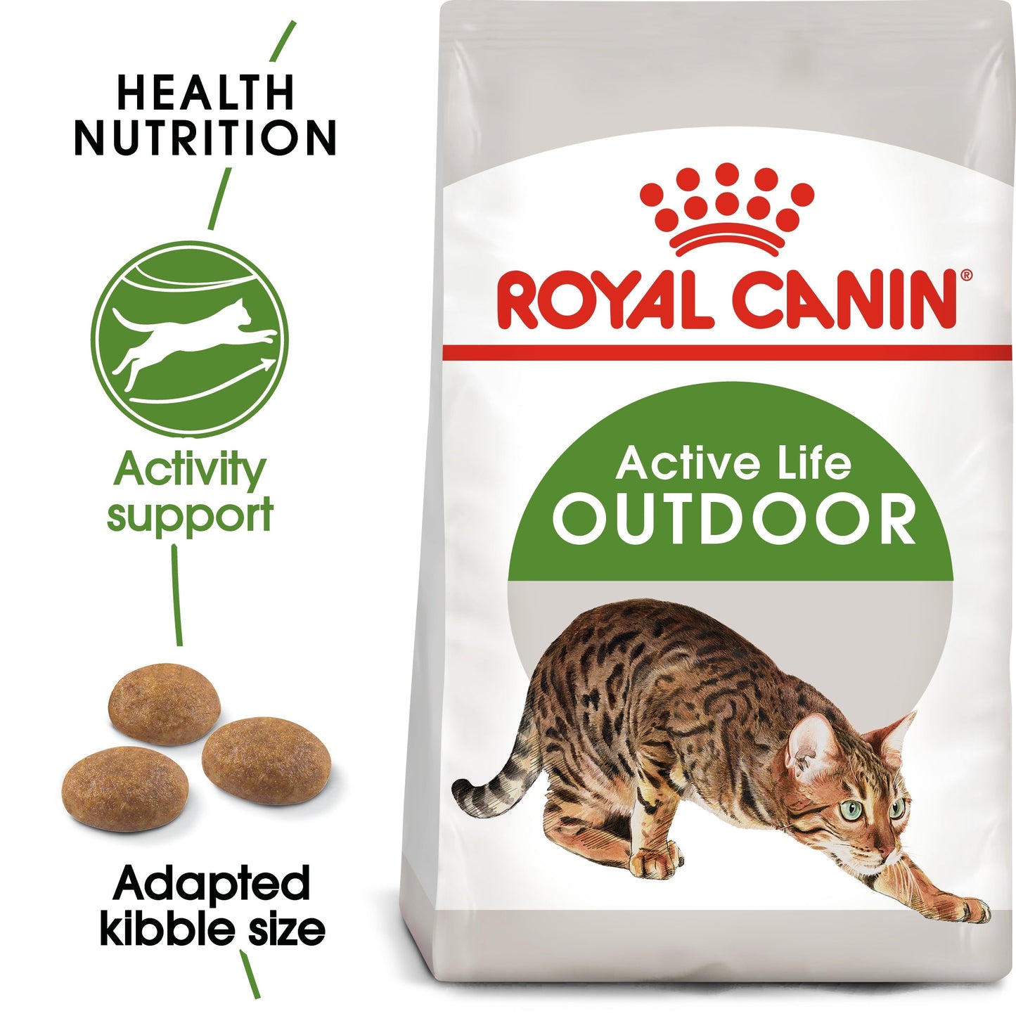 Royal Canin Feline Health Nutrition Outdoor Cat Dry Food 2 KG