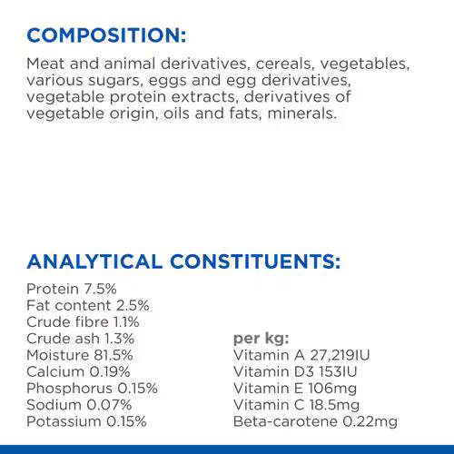 Hills Science Plan Sterilised Adult Cat Wet Food with Chicken Pouches