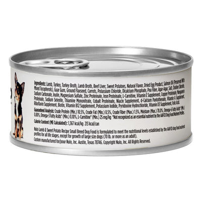 Nulo Small Breed Dog Grain-Free Lamb & Sweet Potato 156g Can Dog Wet Food