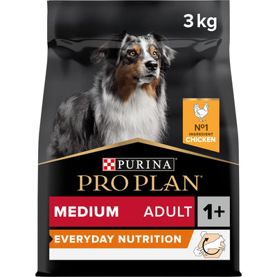Purina Pro Plan Medium Adult, Dry Dog food with Chicken