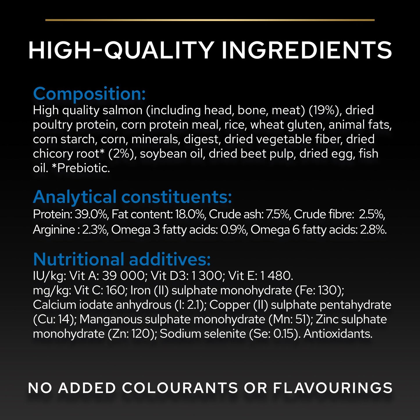 Purina Pro Plan Senior 7+ Longevis Dry Cat Food with Salmon, 3 kg