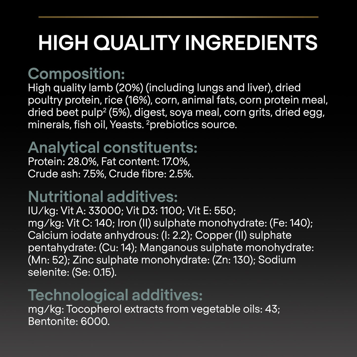 Purina Pro Plan Sensitive Digestion Small and Mini Adult, Dry Dog food with Lamb, 3 kg