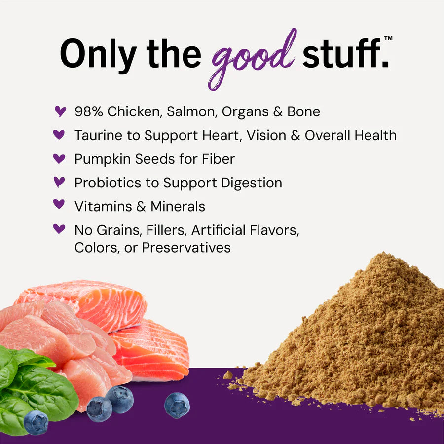 Stella & Chewys Maries Magical Dinner Dust Cat Wild Caught Salmon and Cage Free Chicken Recipe - 7 oz