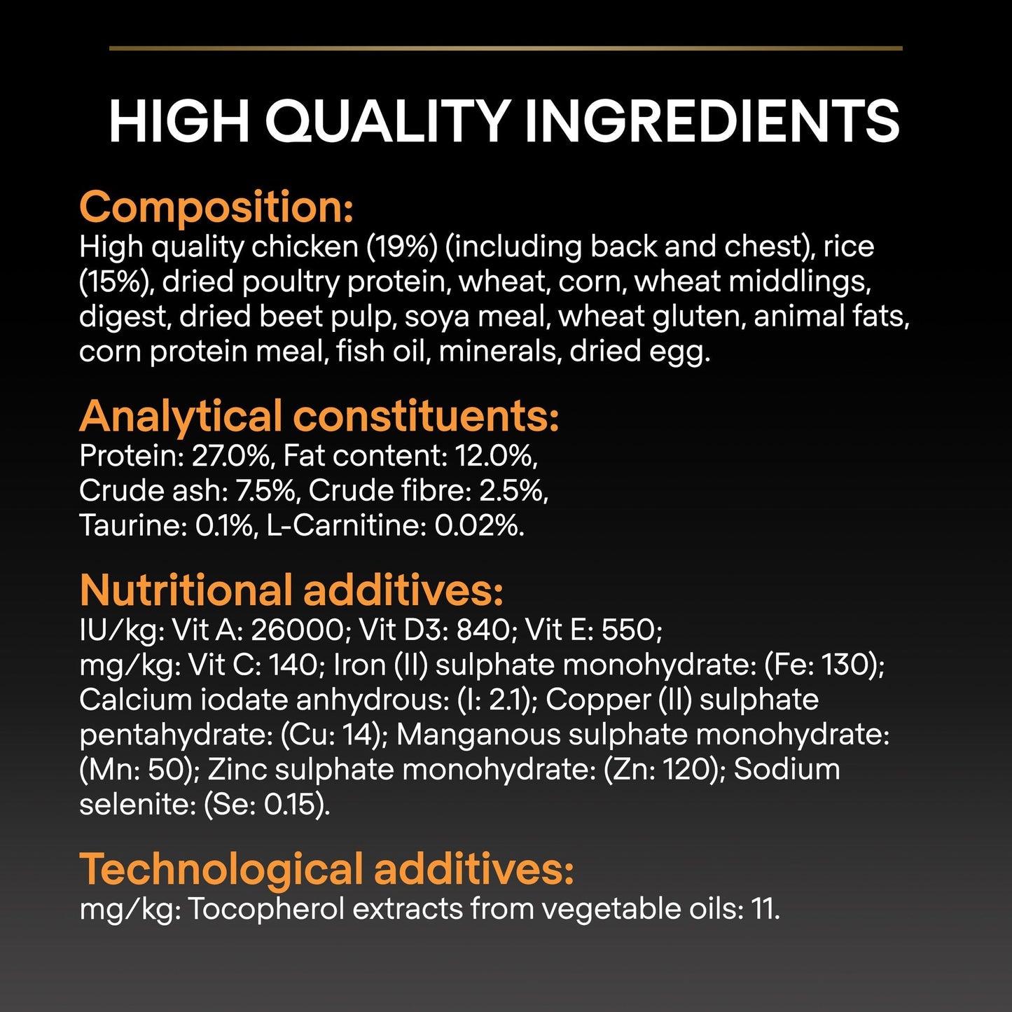 Purina Pro Plan Large Robust Adult, Dry Dog food with Chicken