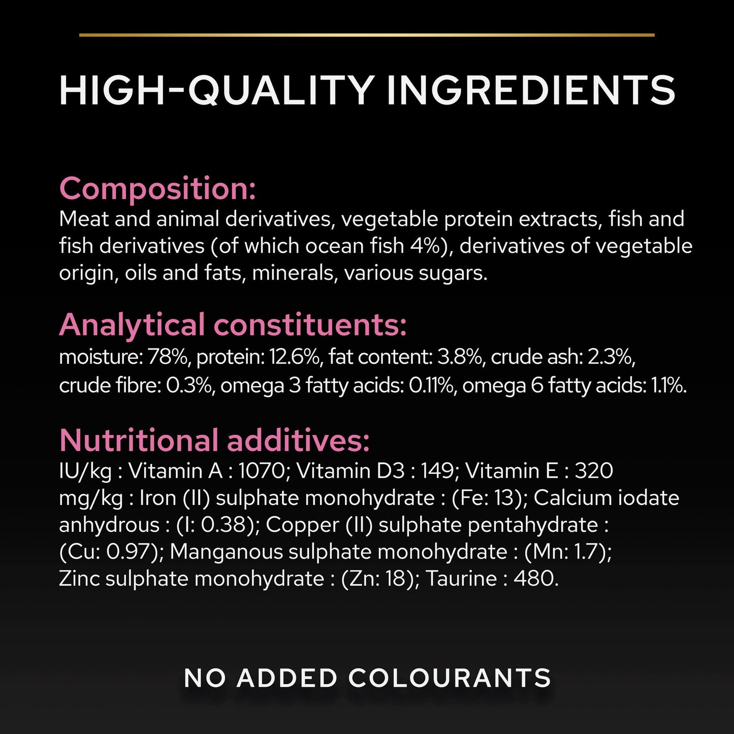 Purina Pro Plan Delicate Wet Cat Food, Oceanfish in Gravy