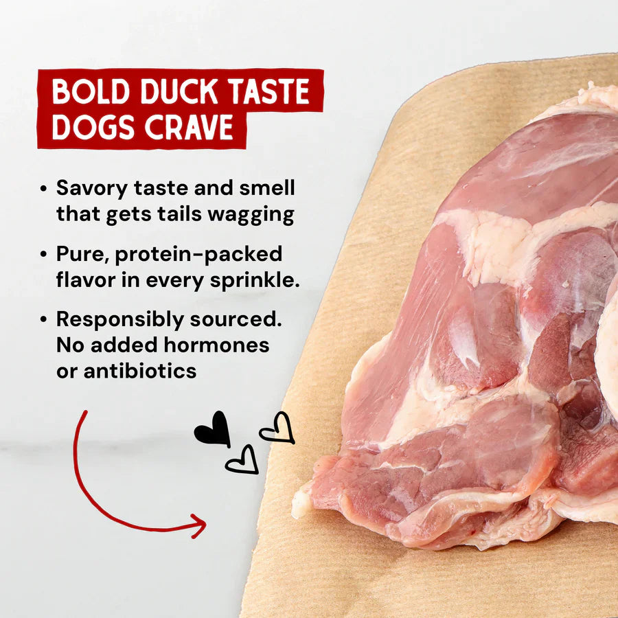 Stella & Chewys Maries Magical Dinner Dust Duck Duck Goose - 7 oz - 6/cs