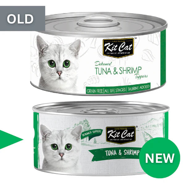 Kit Cat-tin-Tuna & Shrimp 80g