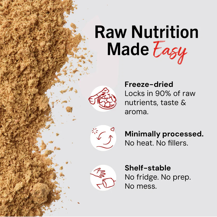 Stella & Chewys Marie’s Magical Dinner Dust for Dogs Grass-Fed Beef Recipe - 7 Ounce Resealable Bag