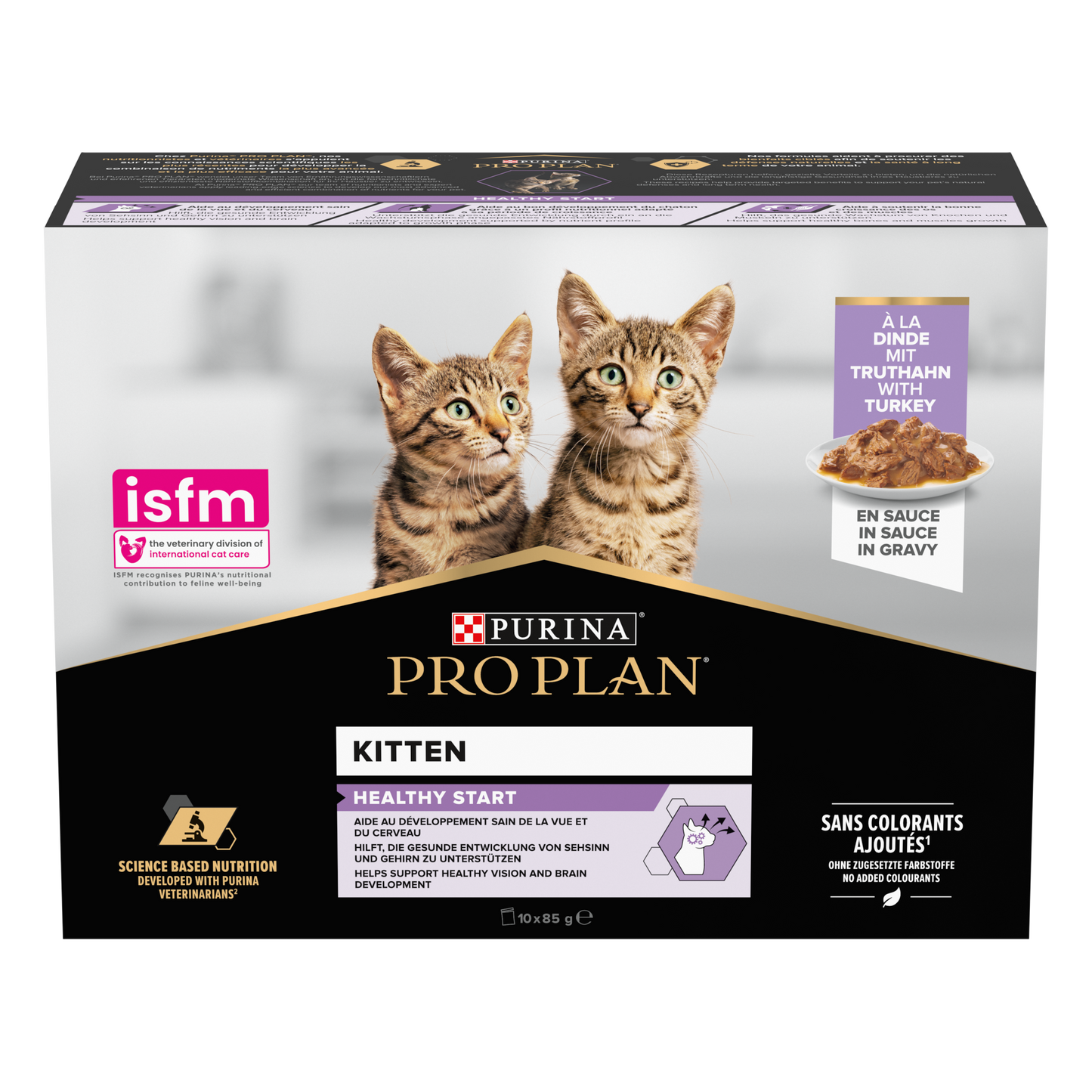 Purina Pro Plan Kitten, Wet Cat Food, Turkey in Gravy