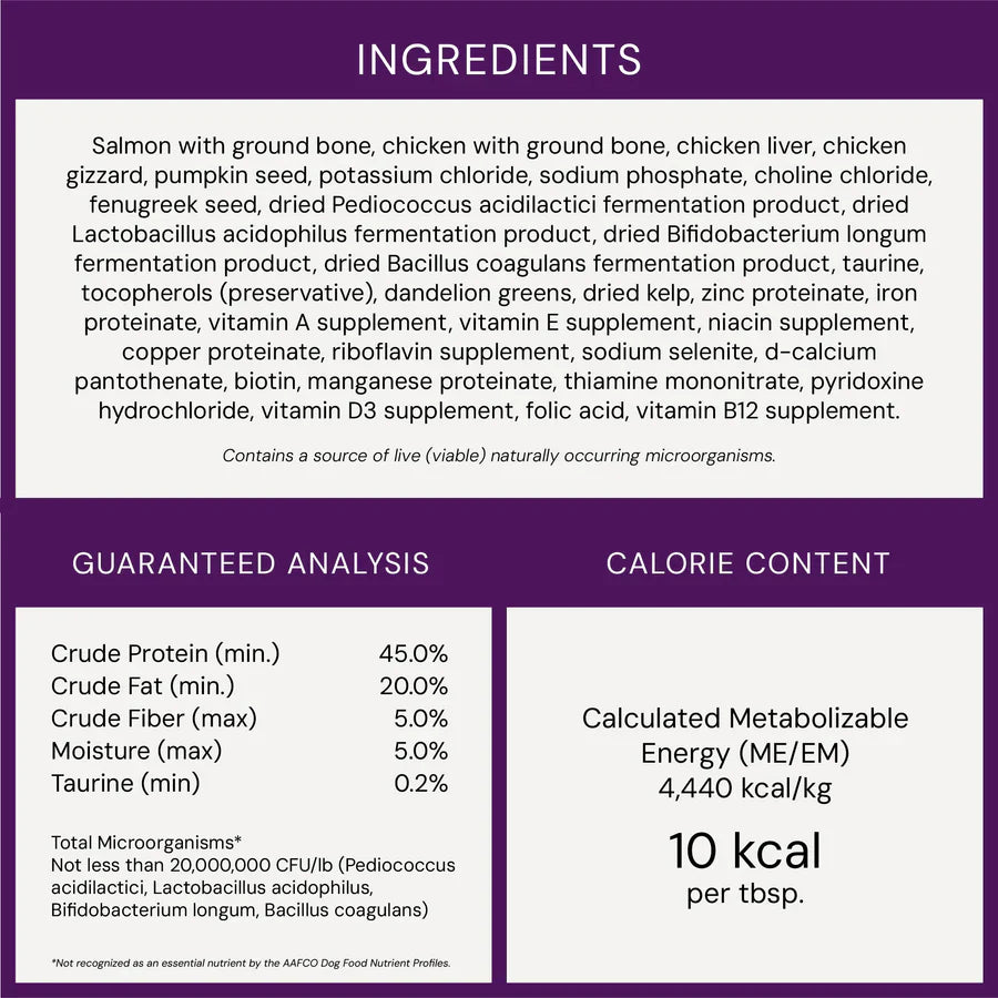 Stella & Chewys Maries Magical Dinner Dust Cat Wild Caught Salmon and Cage Free Chicken Recipe - 7 oz