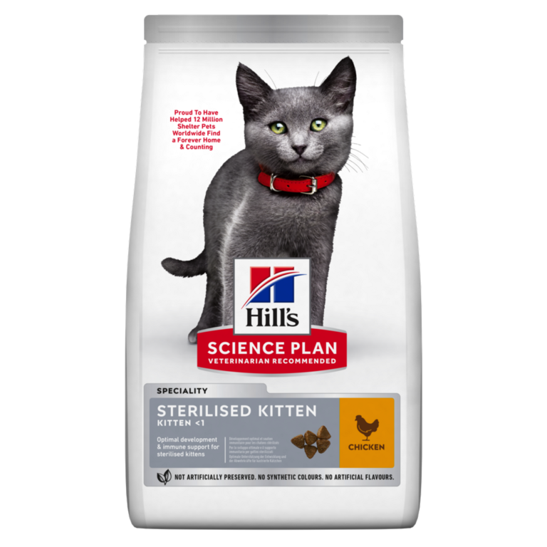 Hills Science Plan Sterilised Kitten Food Chicken 1.5kg