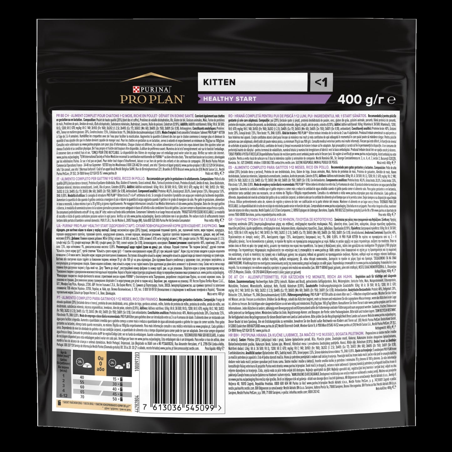 Purina Pro Plan Kitten Healthy Start Dry Cat Food with Chicken