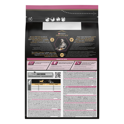 Purina Pro Plan Sensitive Skin Medium and Large Senior 7+, Dry Dog food with Salmon