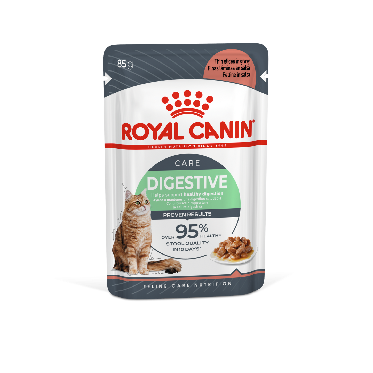 Royal Canin  Feline Care Nutrition Digest Sensitive Gravy (Cat Wet Food - Pouches)