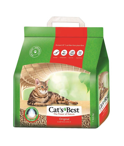 Cat's Best Original Organic Dust Free Clumping Cat Litter - 8.6kg