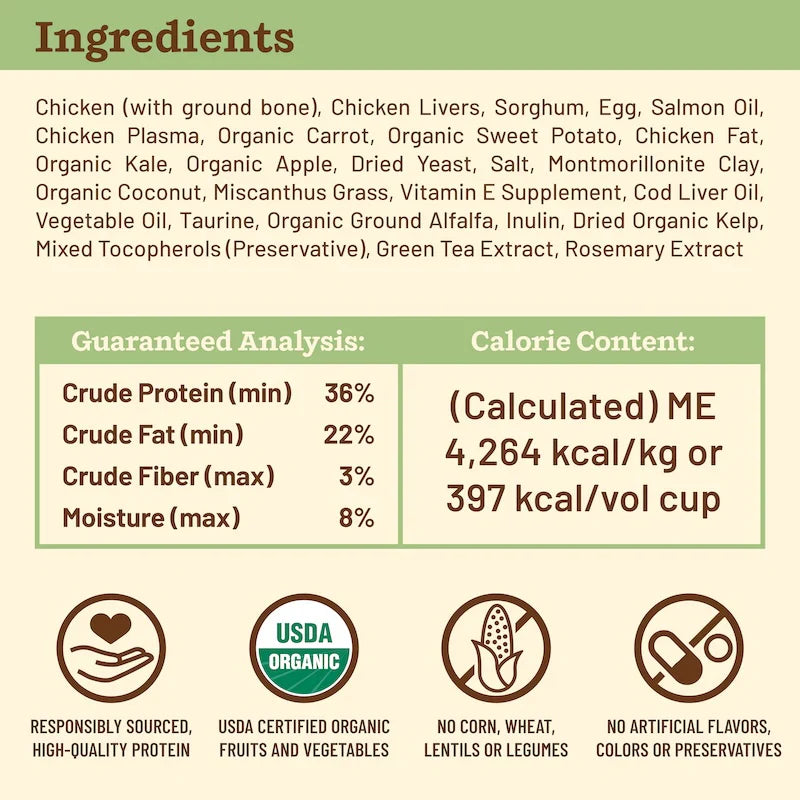 Primal Kibble in the Raw Cat Food – Hypoallergenic Chicken Recipe