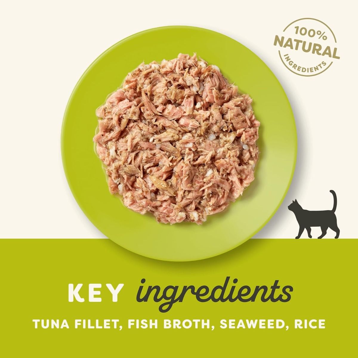 Applaws Tuna Fillet with Seaweed in Broth Wet Cat Food Tin
