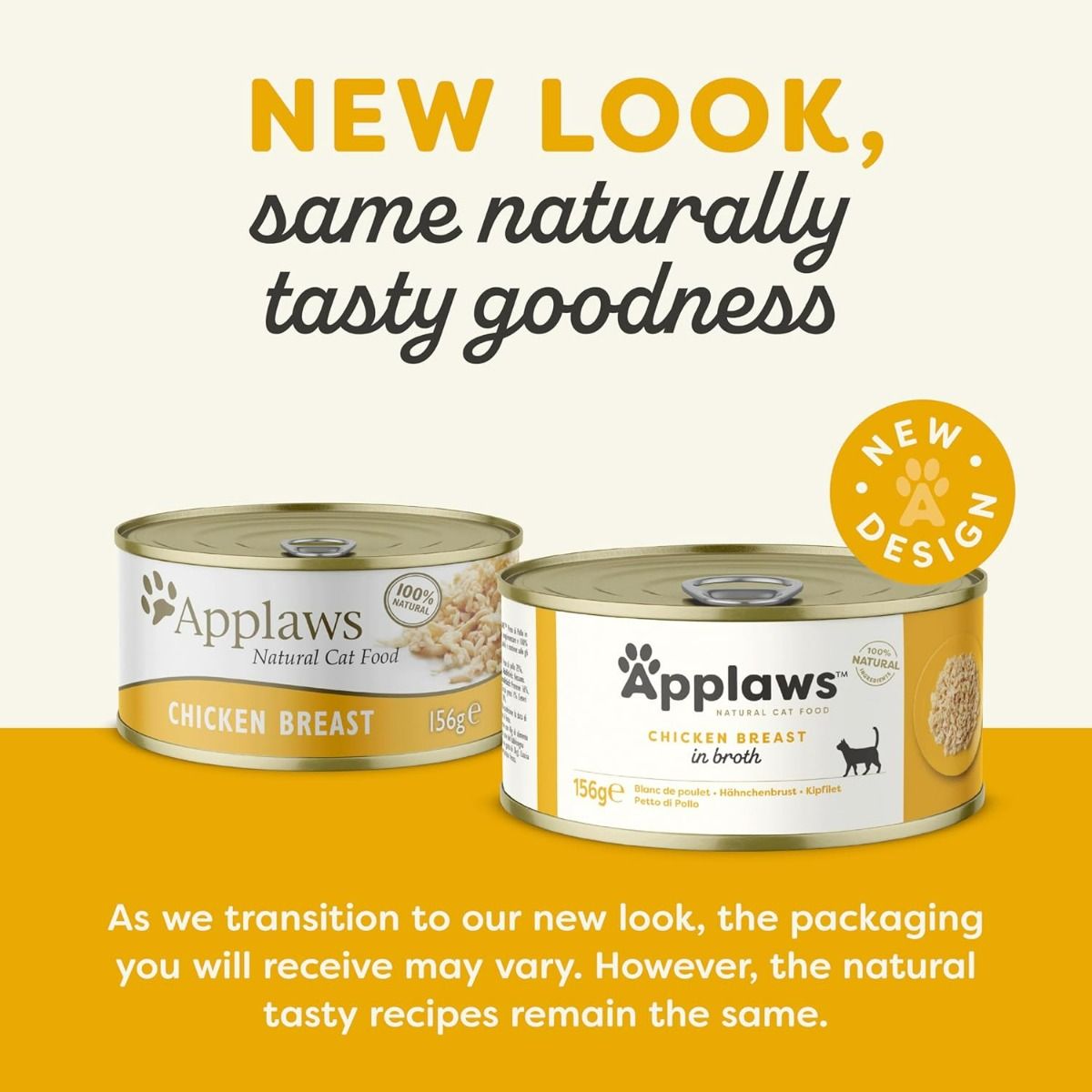 Applaws Chicken Breast in Broth Wet Cat Food Tin