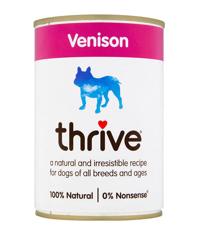 Thrive Complete Venison High Protein Wet Dog Food 400g
