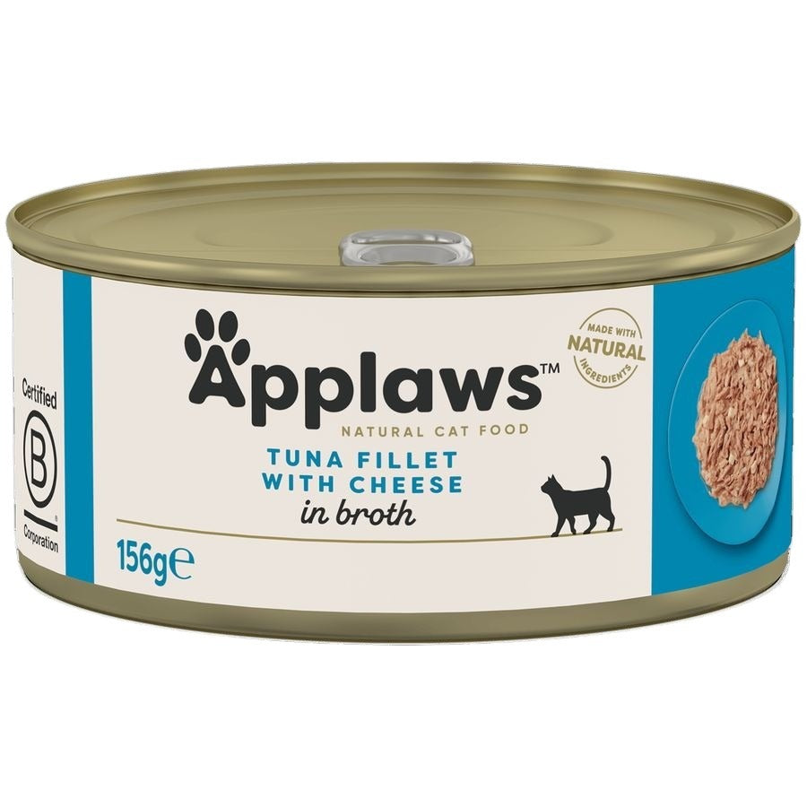 Applaws Tuna with Cheese Adult Wet Cat Food 156g Tin