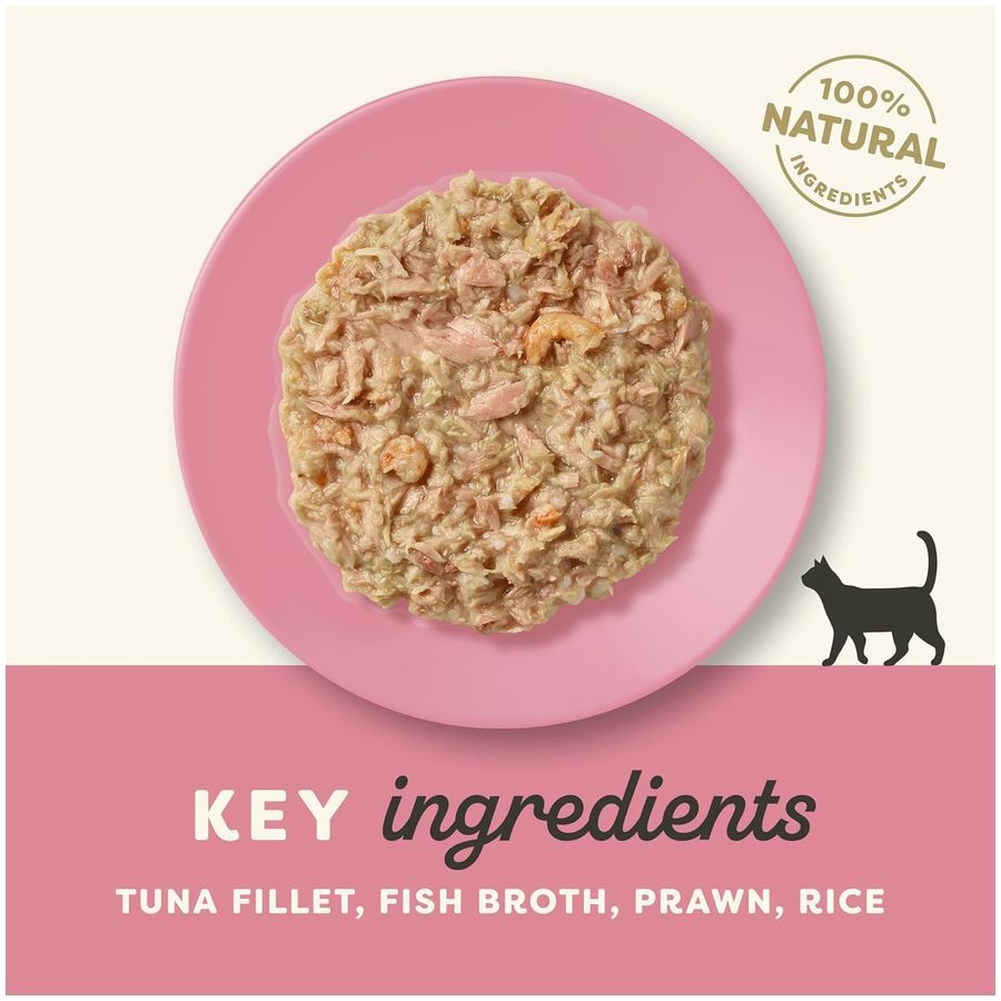 Applaws Tuna & Prawn Adult Wet Cat Food 70g Pouch