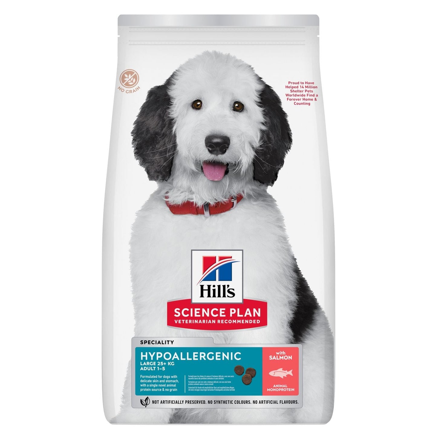 Hill’s Science Plan Hypoallergenic Large Breed Adult Dry Dog Food With Salmon (12kg)