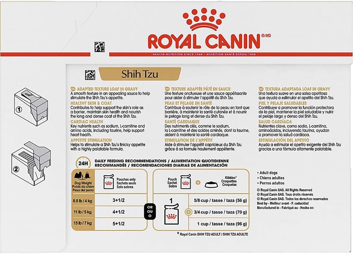 Royal Canin Breed Health Nutrition Shih Tzu (Dog Wet Food - Pouches)