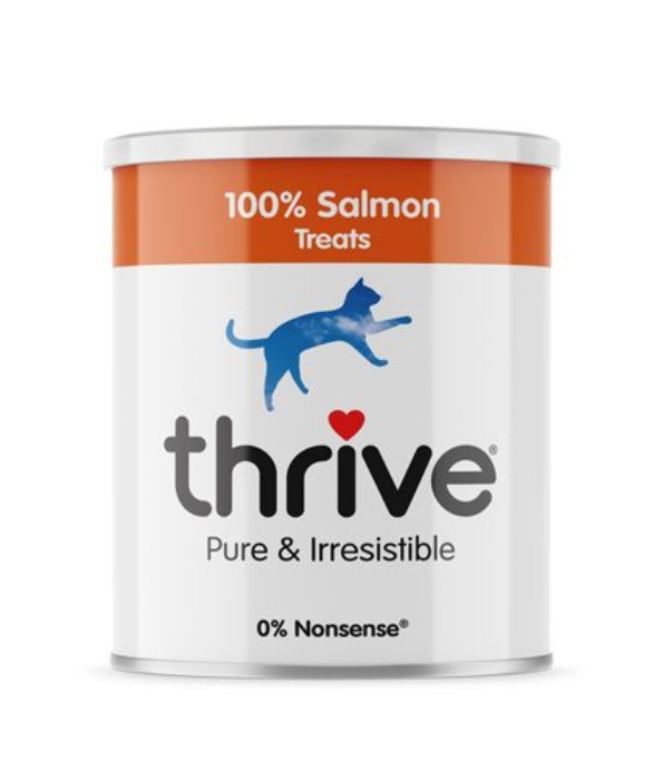 Thrive Salmon High-Protein Cat Treats 121g