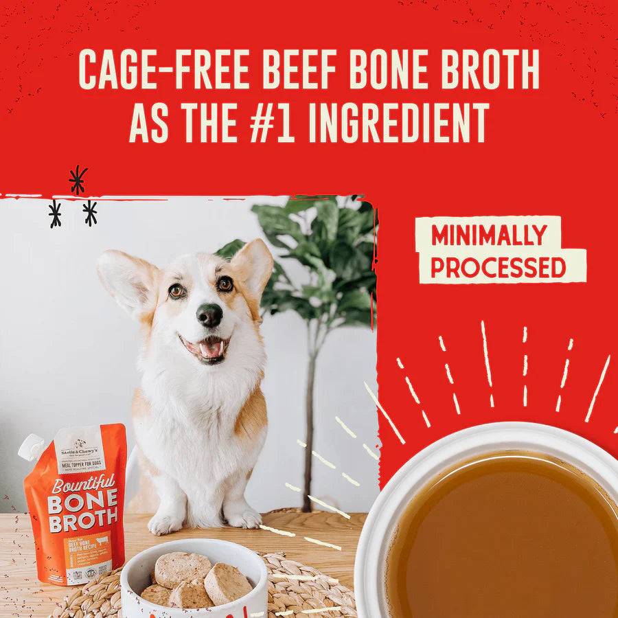 Stella & Chewys Bountiful Bone Broth Grass Fed Beef Recipe - 16 oz