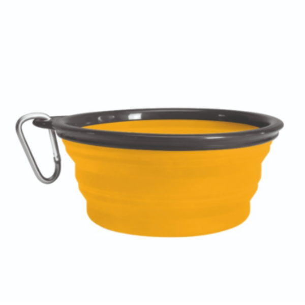 Camon Folding, Square and Silicone Double Bowl – Small – 2X350Ml