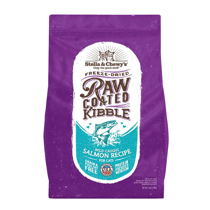 Stella & Chewy's Cat-Raw Coated Kibble Salmon