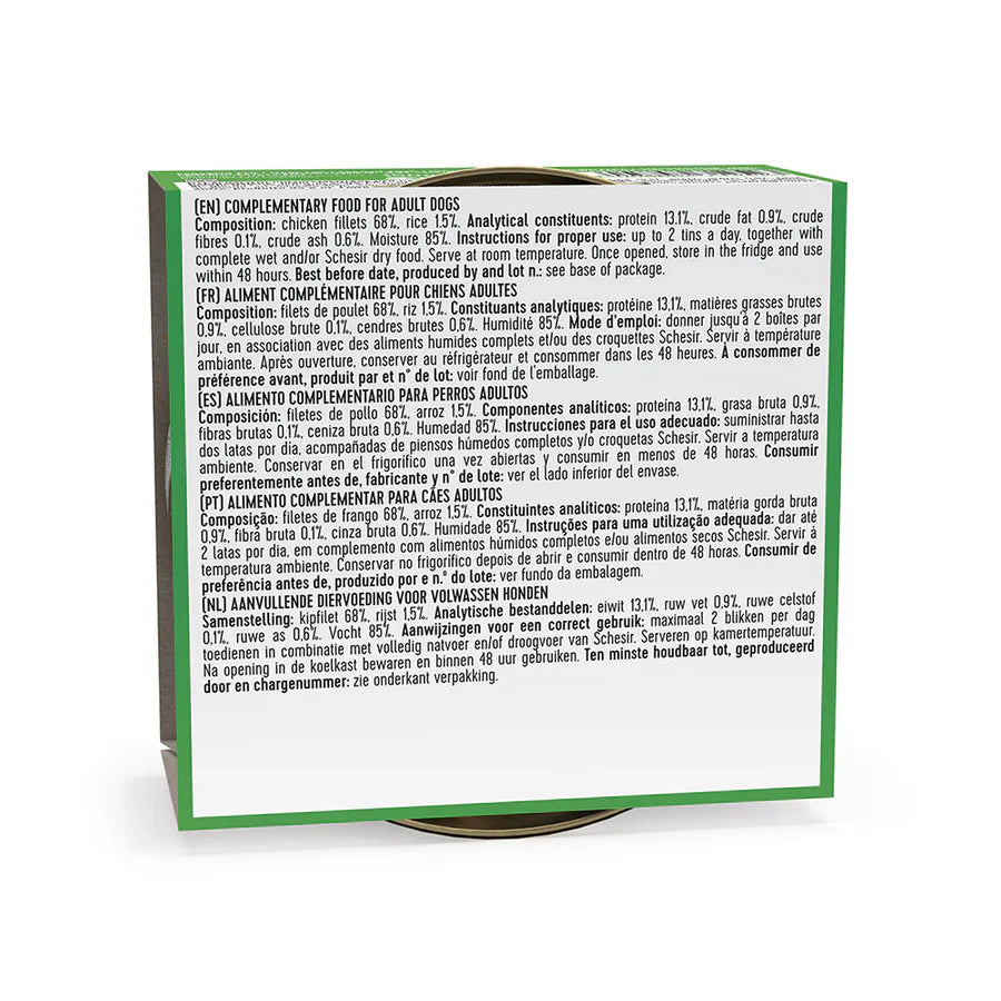 Schesir Dog Wet Food-Chicken Fillets[Weight - 150g]