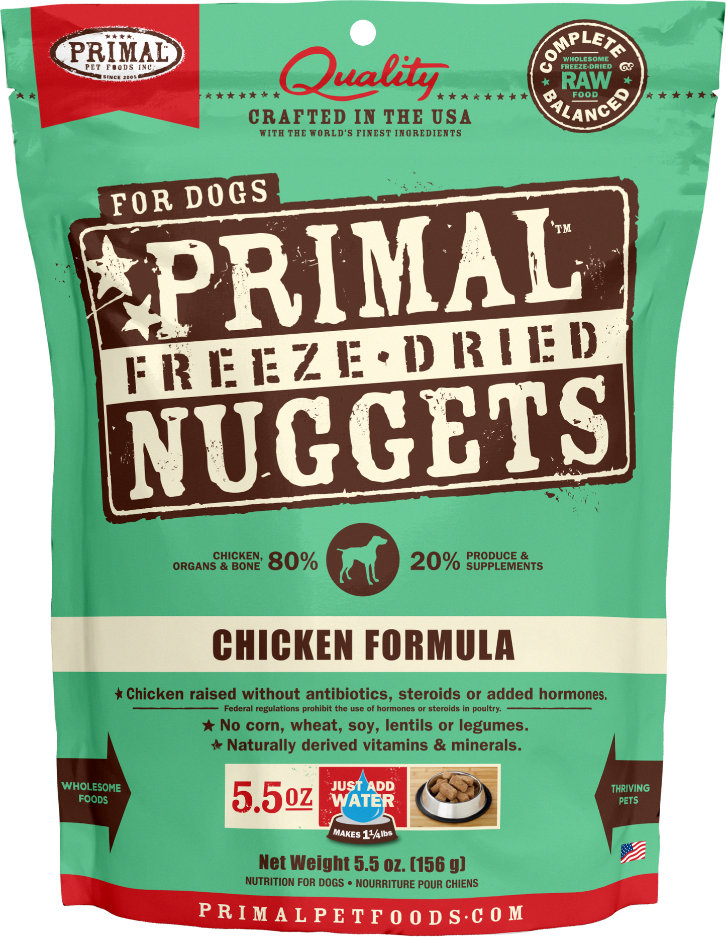Primal Canine Chicken Freeze-Dried Formula