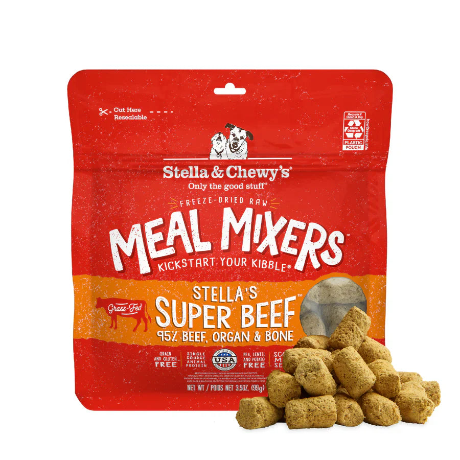 Stella & Chewys Dog FD Stellas Super Beef Meal Mixers