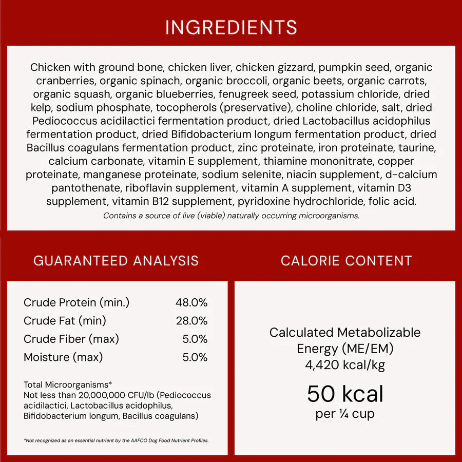 Stella & Chewys Dog Freeze Dried Chicken Meal Mixers