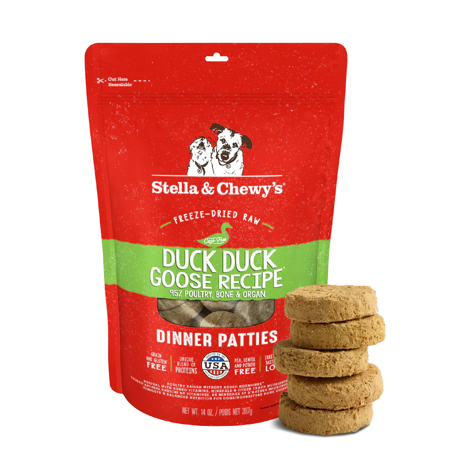 Stella & Chewys Dog FD Duck Duck Goose Patties