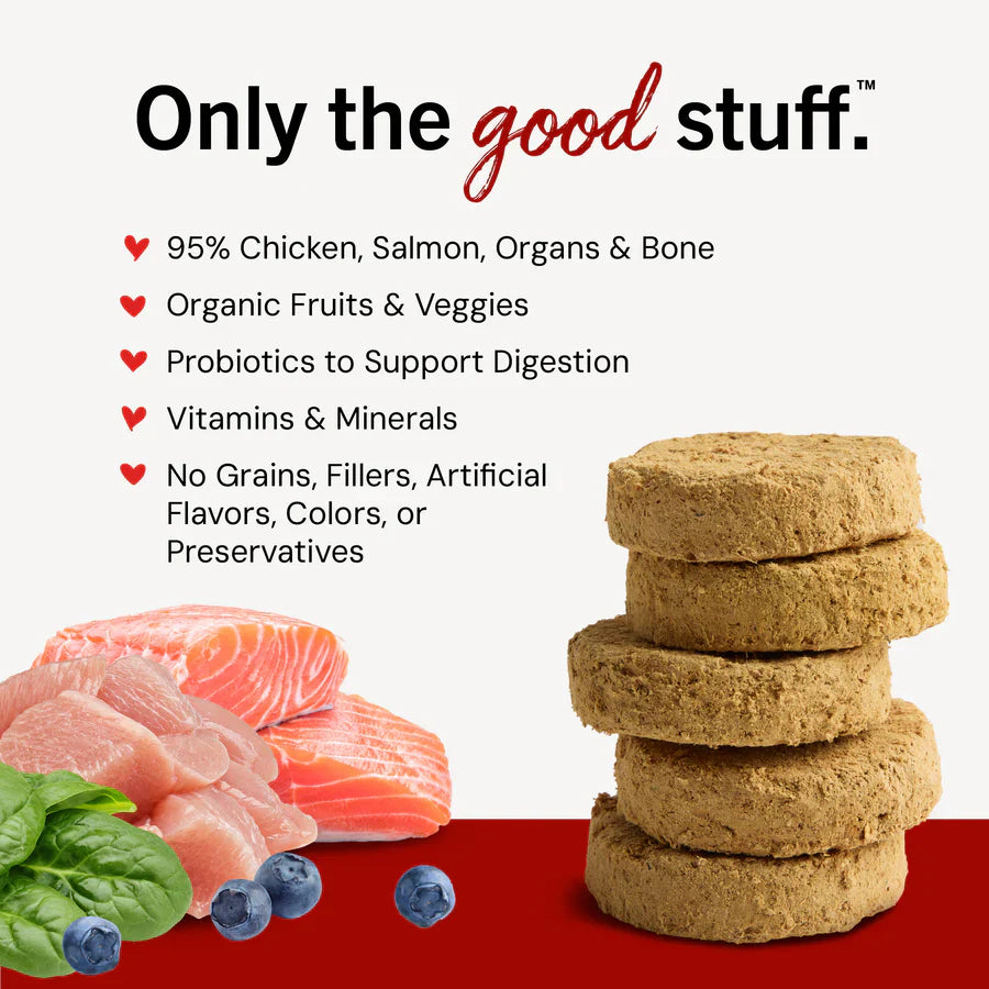 Stella & Chewys Dog FD Perfectly Puppy Chicken & Salmon Patties - 14oz