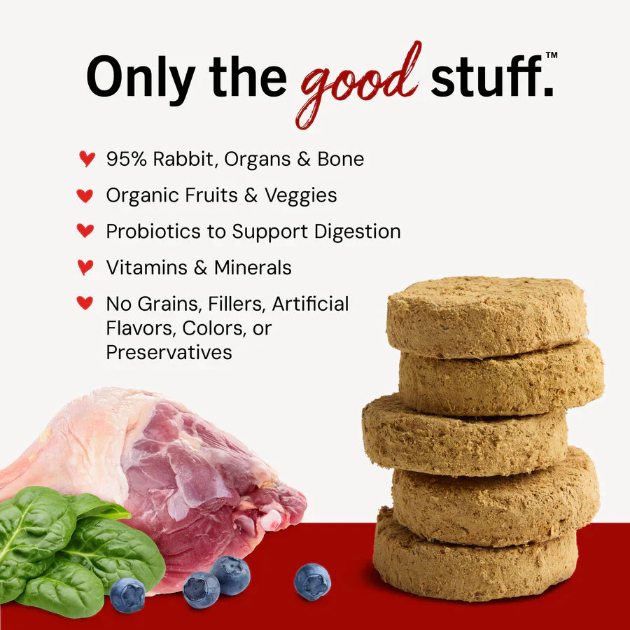 Stella & Chewys Dog FD Absolutely Rabbit Patties