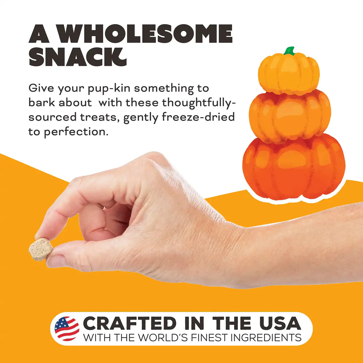 Primal Pumpkin For My Pumpkin Chicken & Pumpkin with Goat Milk Freeze-Dried Dog Treat 2oz