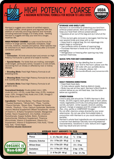 Harissons High Potency Coarse