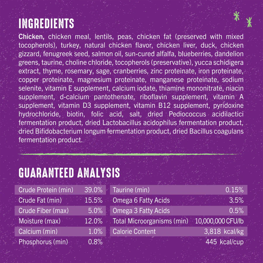 Stella & Chewys Baked Kibble for Cats - Raw Blend Cage-Free Recipe