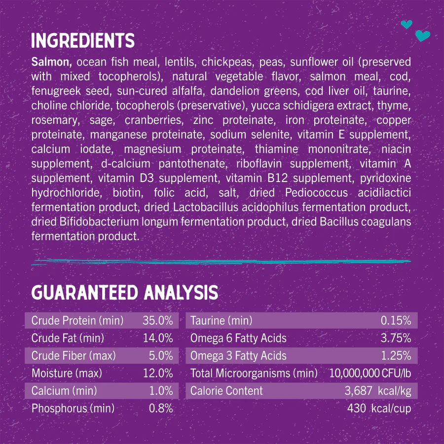 Stella & Chewys Cat-Raw Coated Kibble Salmon